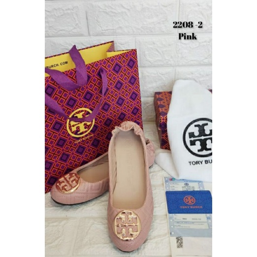 Flatshoes TB motif 2208-2 ,Lengkap Fullset (order wajib Upsize)