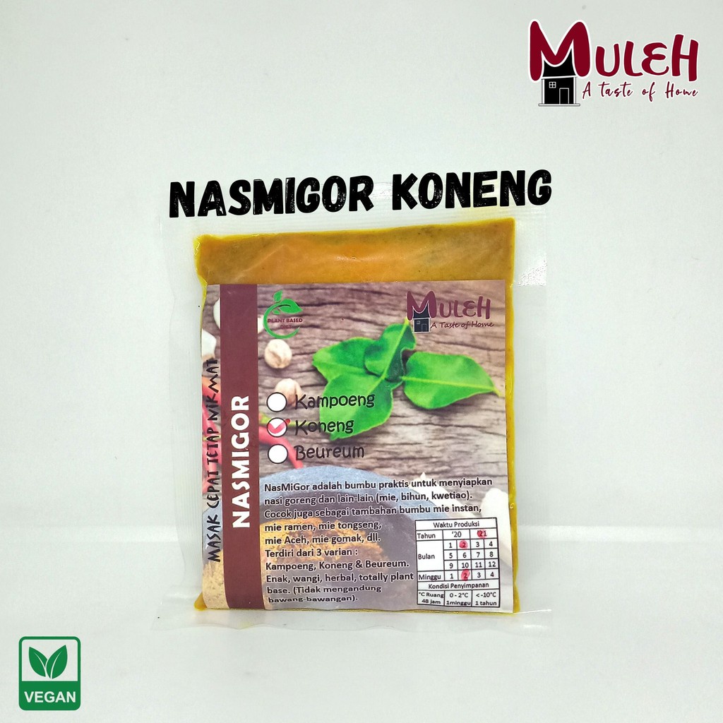 

KLF - Bumbu NasMigor : Kampoeng , Koneng , Buereum / bumbu nasi mie kwetiau bihun goreng / bumbu masak instan