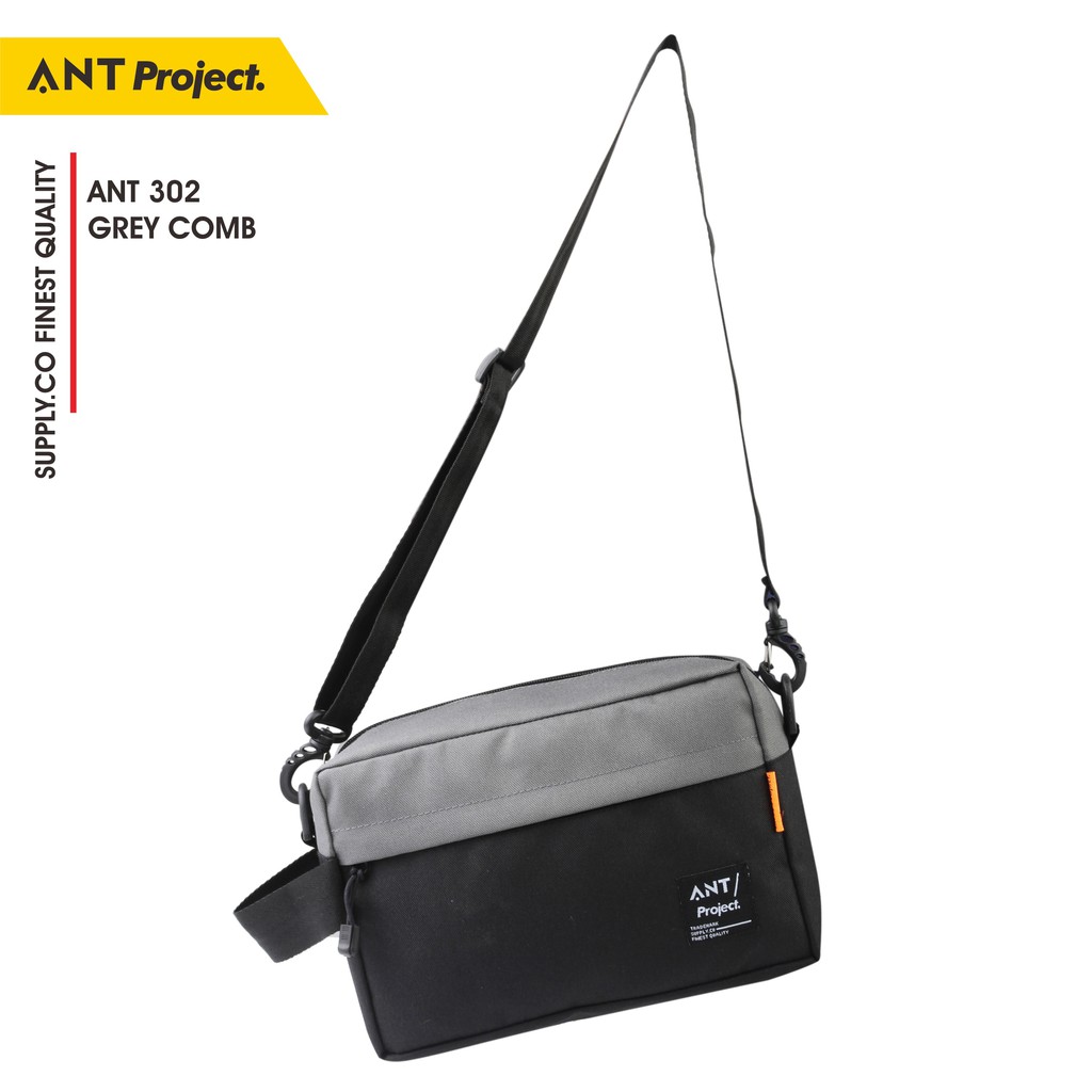 ANT PROJECT  Tas Pouch Pria Clutch Slingbag Cowok Distro Keren Murah Premium