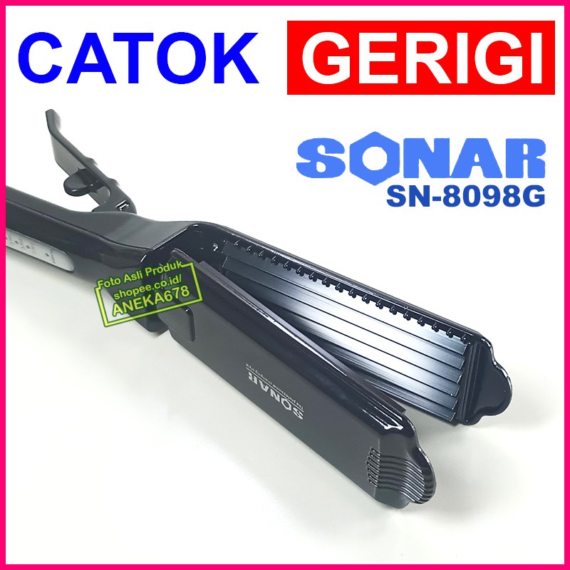 SONAR SN 8098 GERIGI B Alat CATOK RAMBUT / CATOKAN BABA GENTENG PLAT LEBAR