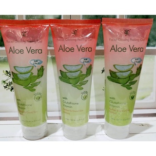 [ORI] FACIAL GLOWING PEELING GEL ALOE VERA BY SYB Tube BPOM Mengangkat Kotoran dan Sel Kulit Mati - BPOM 130ml