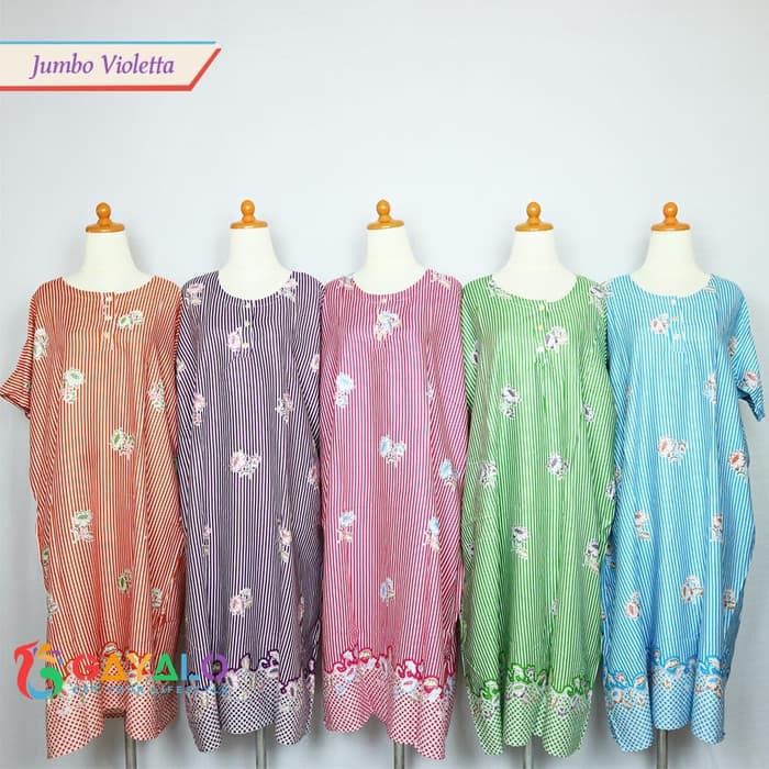 DASTER JUMBO VIOLETTA /DASTER HAMIL/DASTER BUSUI/BAJU HAMIL/DASTER