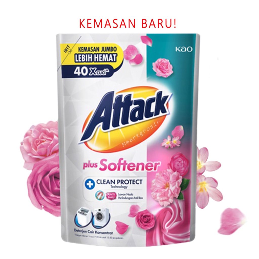 Attack / Diterjen cair / Softener / Matic / 1200ml