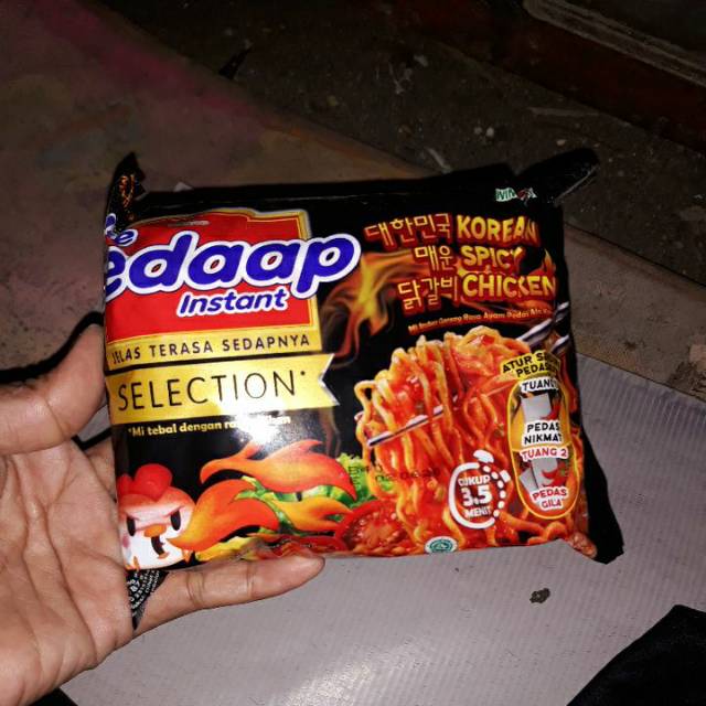 

Mie sedaap goreng selection