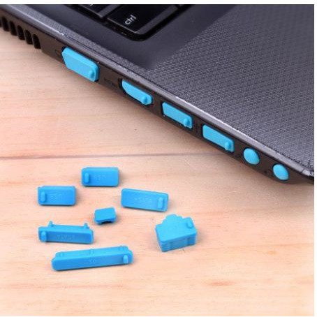 Karet penutup port laptop Universal dust plug untuk Laptop anti debu