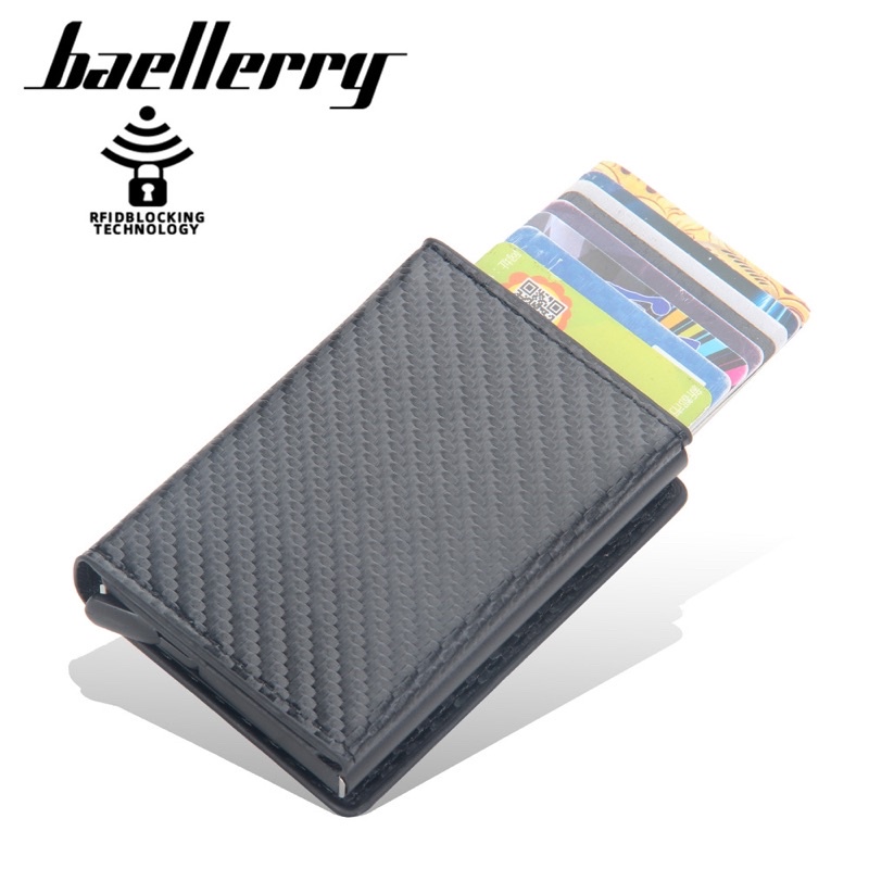 Dompet Kartu Kulit Pria Card Holder Card Wallet Baellerry K9143