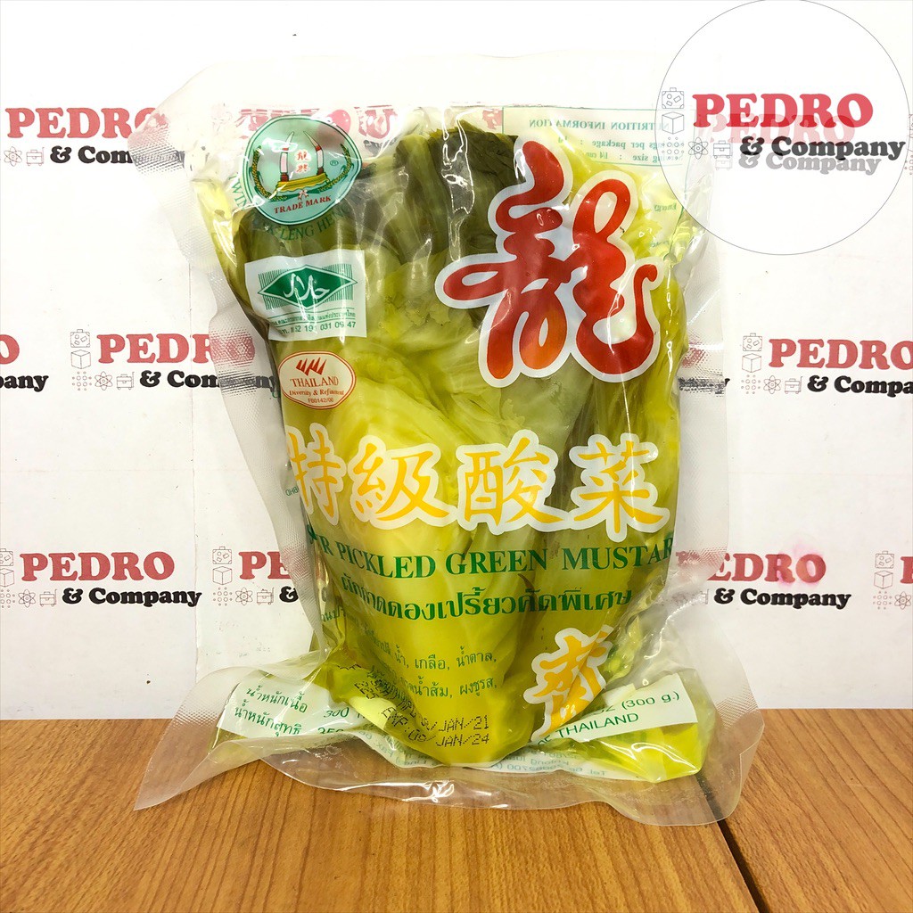 

Leng seasoning sour pickled green mustard 350 gram - sawi acar