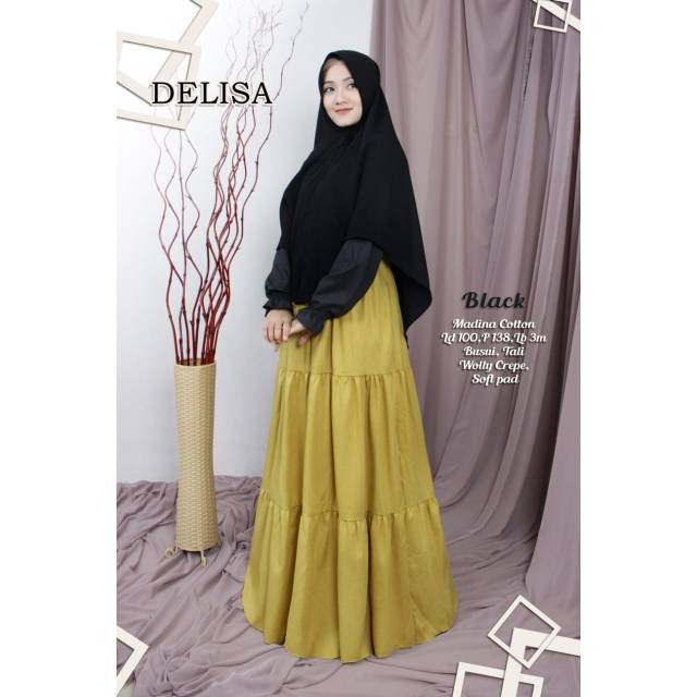 Gamis Muslimah Delisa By Akifa