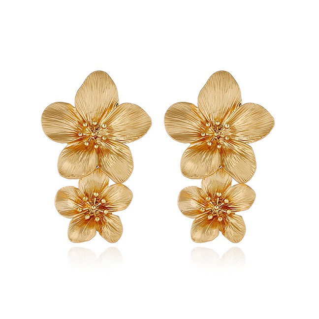 LRC Anting Tusuk Fashion Flower Spray Earrings F4930X