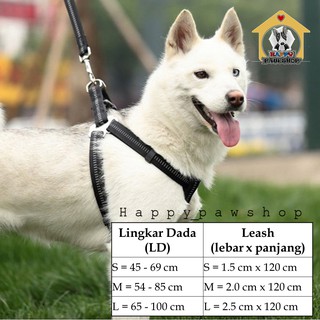 Bayar Di Tempat Adjustable Pet Dog Walk Out Harness Vest Collar Tangan Tali Harness Anjing Berat Shopee Indonesia