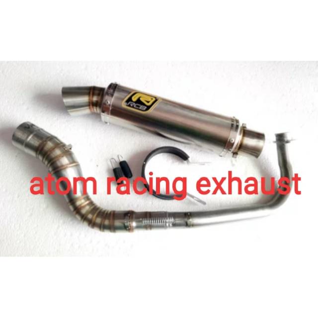 Knalpot DRAGBIKE RCB 150cc - 200cc PNP MIO - FINO - BEAT - SCOOPY - VARIO