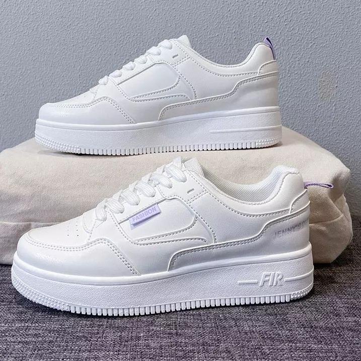 [9RP] Sepatu Sneakers 2022 Sepatu Wanita Korea Sepatu Putih SH01 UMO