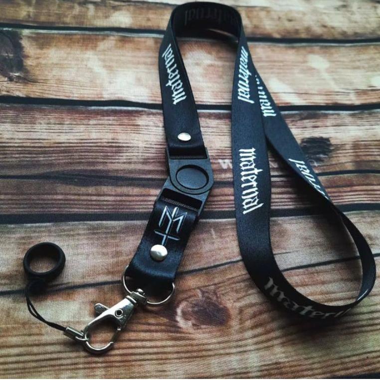 

7.7 Lanyard Maternal Dan Oring Karet 13 Mm Tali Gantungan Id Card Name Tag .,.,.,..,