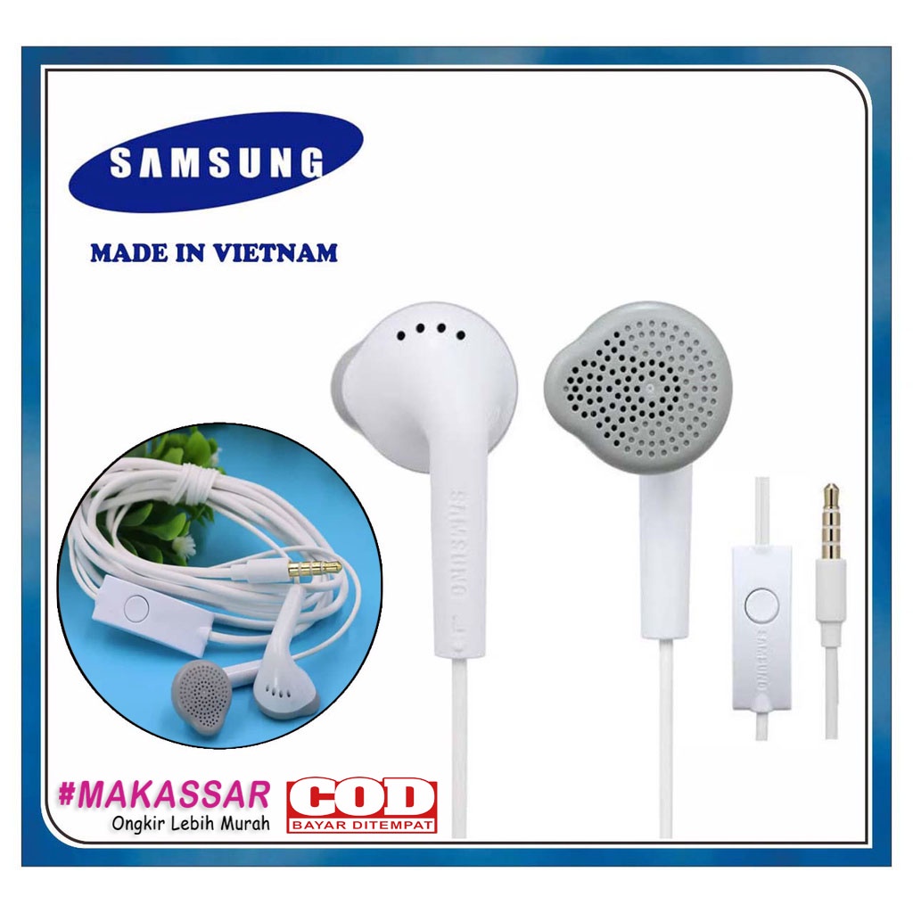 [ORIGINAL] HEADSET/HANDSFREE/EARPHONE SAMSUNG J1 ACE ORI SUARA JERNIH