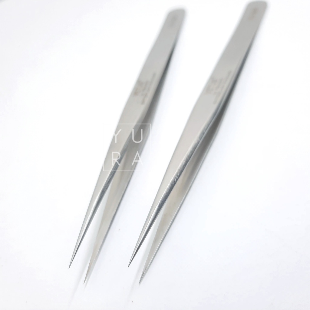 TWEEZER VETUS ORIGINAL / Pinset Bulu Mata Eyelash Extension / Russian / bengkok / lurus