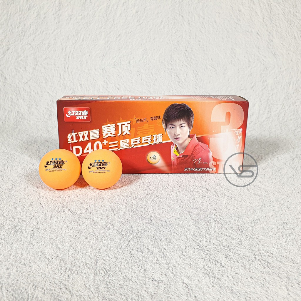 Bola Pingpong DHS Bintang 3 ORIGINAL / Bola Tenis Meja DHS