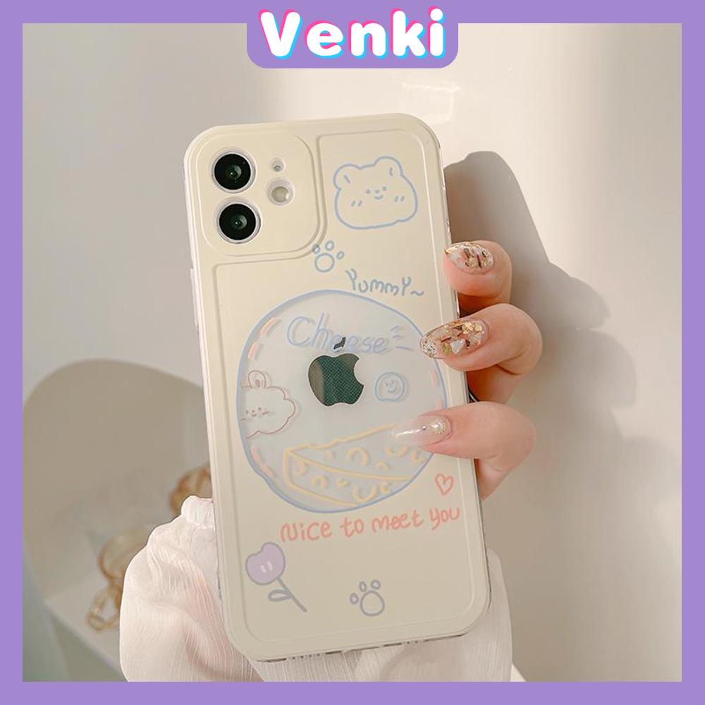 Casing Silikon Iphone 13 Pro Max 12 Pro Max 11 Pro Max 7 Plus Xr Xs Max 11 Pro Max 8 Plus Motif Beruang Keju