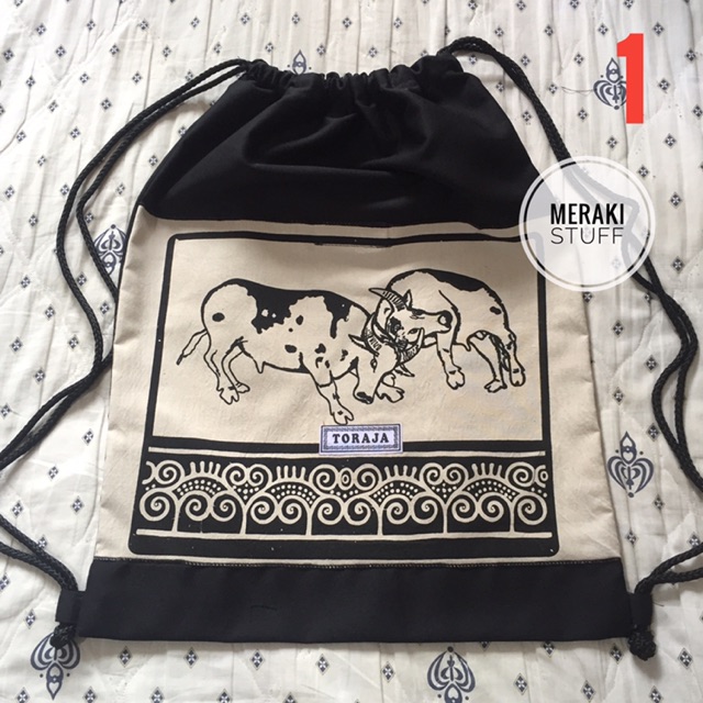 Tas Ransel Serut mix Sarita Toraja
