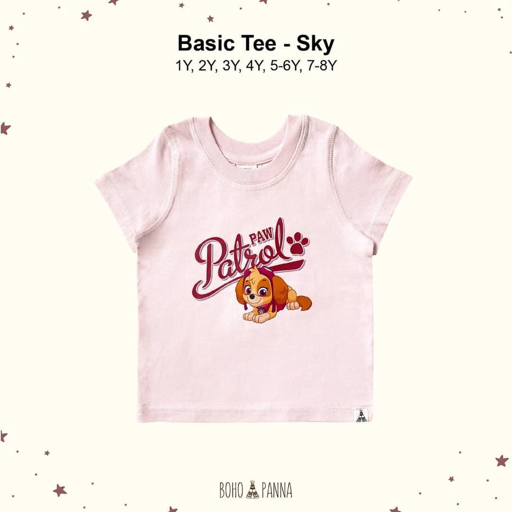 BOHOPANNA BASIC TEE PAW PATROL - KAOS ANAK