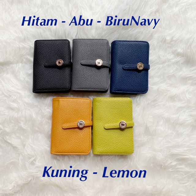 Dompet LIPAT 3 MINI 14cm import batam free box