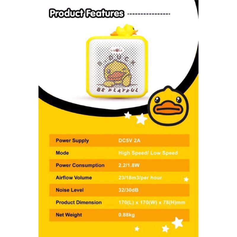 BMOLA ME BDUCK BM10 BMOLA GO B-DUCK 1804 AIR PURIFIER PORTABLE PENYARING