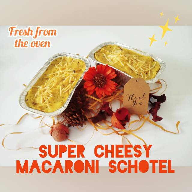 

Super Duper Cheesy Macaroni Schotel