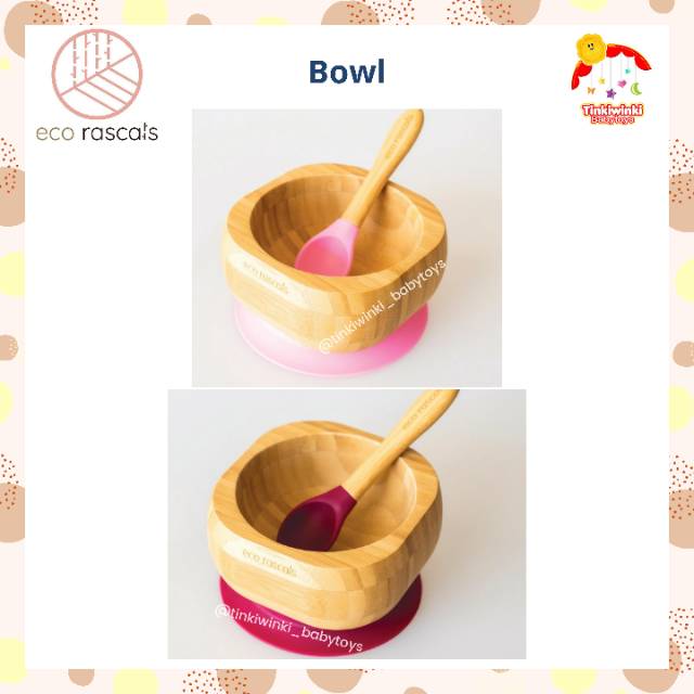 Ecorascals Bamboo Bowl