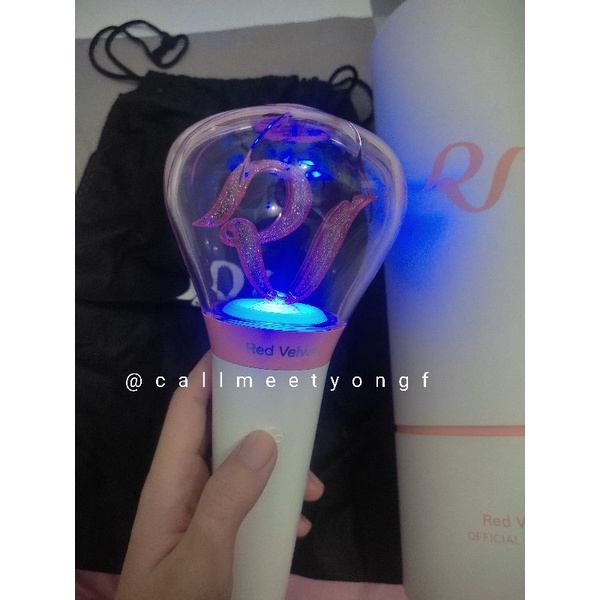 LIGHTSTICK RED VELVET PRELOVED OFFICIAL (ls red velvet)