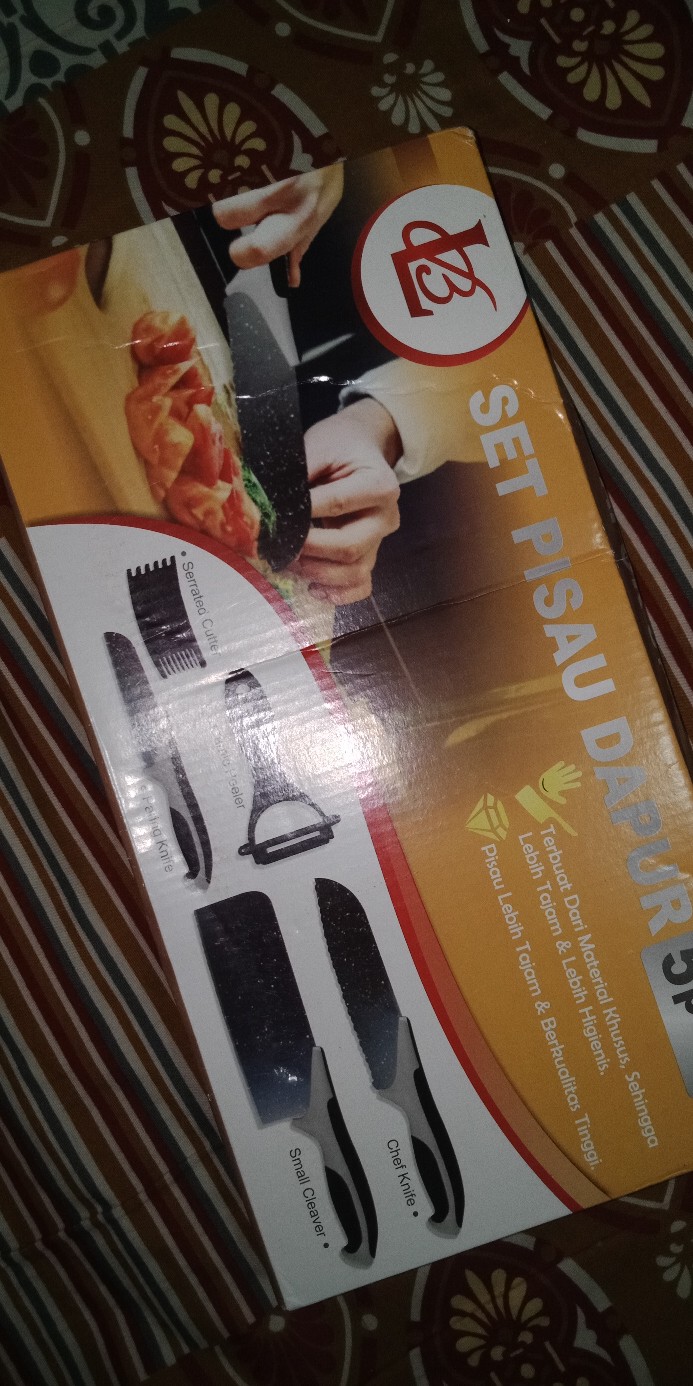 Pisau Set Batu Maifan 5in1