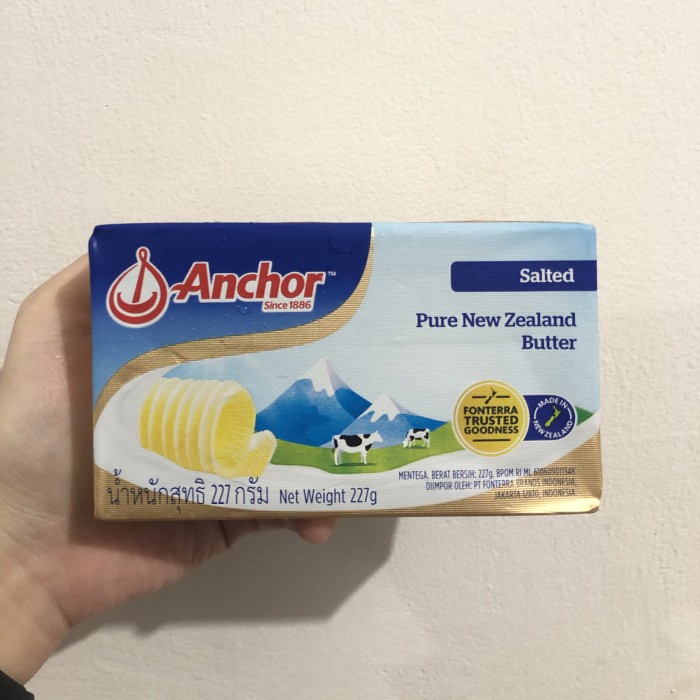 

Ee5F10 Salted Butter Anchor 227 Gram / Khusus Grab Gojek Bandung 6Gddv