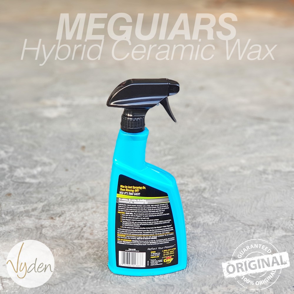 Meguiars Hybrid Ceramic Wax 250 ml Spray Wax SiO2 Efek Daun Talas Hydrophobic MURAH