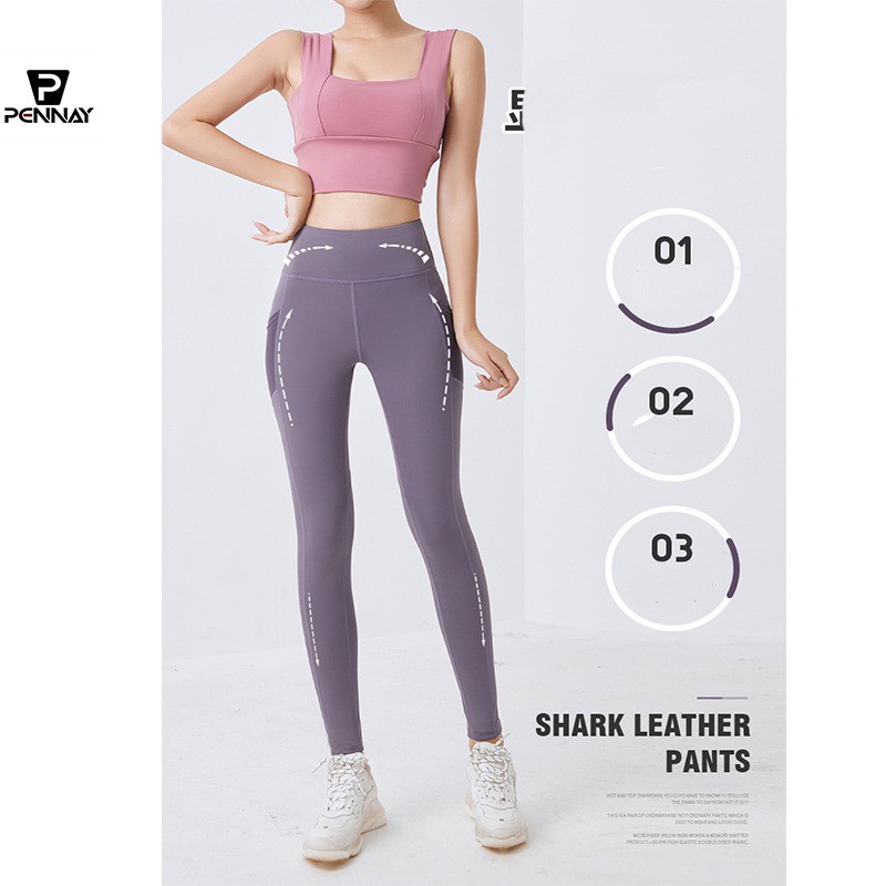 Pennay Women Legging - Celana Sport Wanita Import Megan Prinz Celana Elastis Yoga Dan Jogging