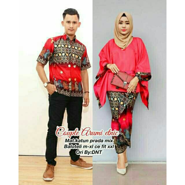 GROSIR BATIK COUPLE ARUMI ETNIC