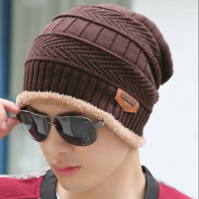 Topi Kupluk Rajut Pria Wanita Dewasa - Topi Beanie Dewasa