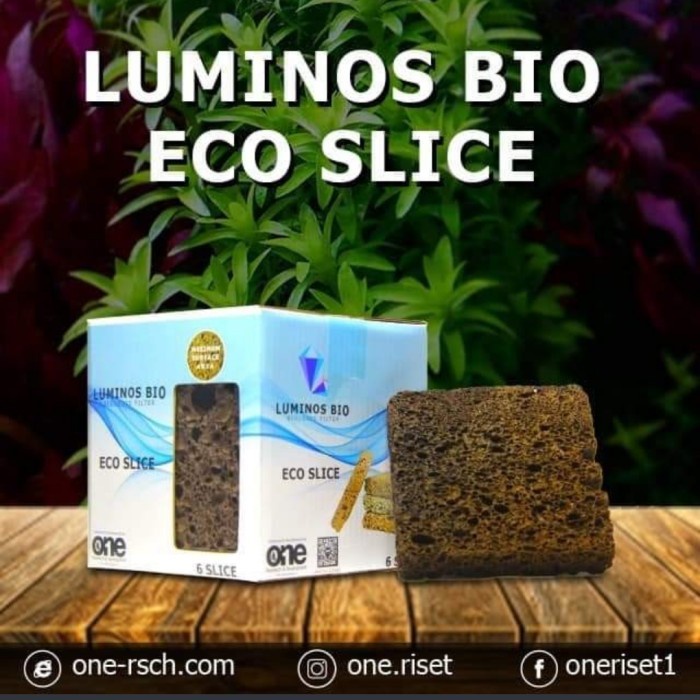 LUMINOS BIO MEDIA FILTER RUMAH BAKTERI BIOLOGIS  ALAMI AQUARIUM