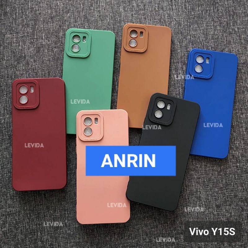 VIVO Y15S Y01 CASE PRO CAMERA MACARON CASING SOFTCASE SILIKON