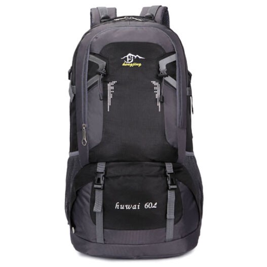 Huwai Tas Ransel Mountaineering 60L - Black