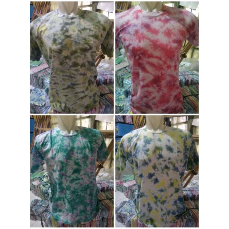 (NEW‼️)KAOS TIE DYE LENGAN PENDEK/TIEDYE/tie dye termurah/TIE DYE RAYON/Tshirt tie dye