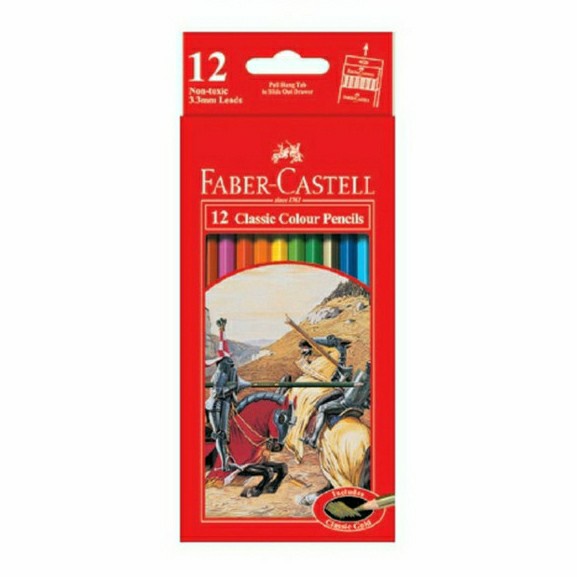 

Bagus Pencil Warna Classic 12 Panjang - Faber Castell Limited