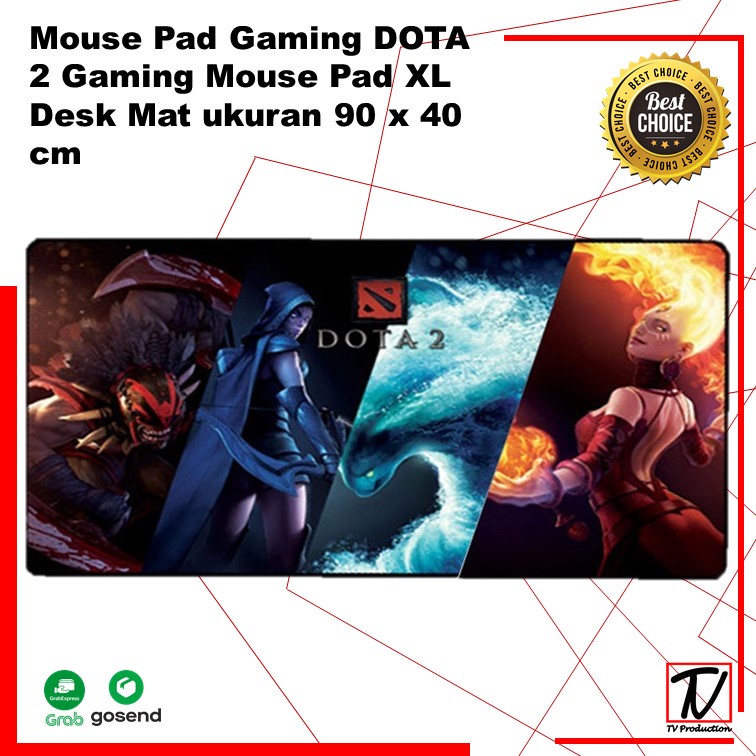 Mouse Pad Gaming DOTA 2 Gaming MousePad  Pad XL Desk Mat Motif DOTA 900 X 400 MOUSEPAD GAMING ALAS MOUSE