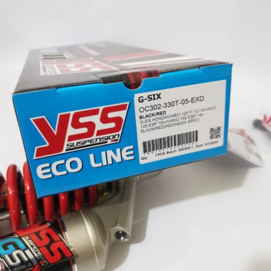 Shockbreaker Shock YSS Tabung G Six 300 mm Mio Vario Beat 300mm GSIX