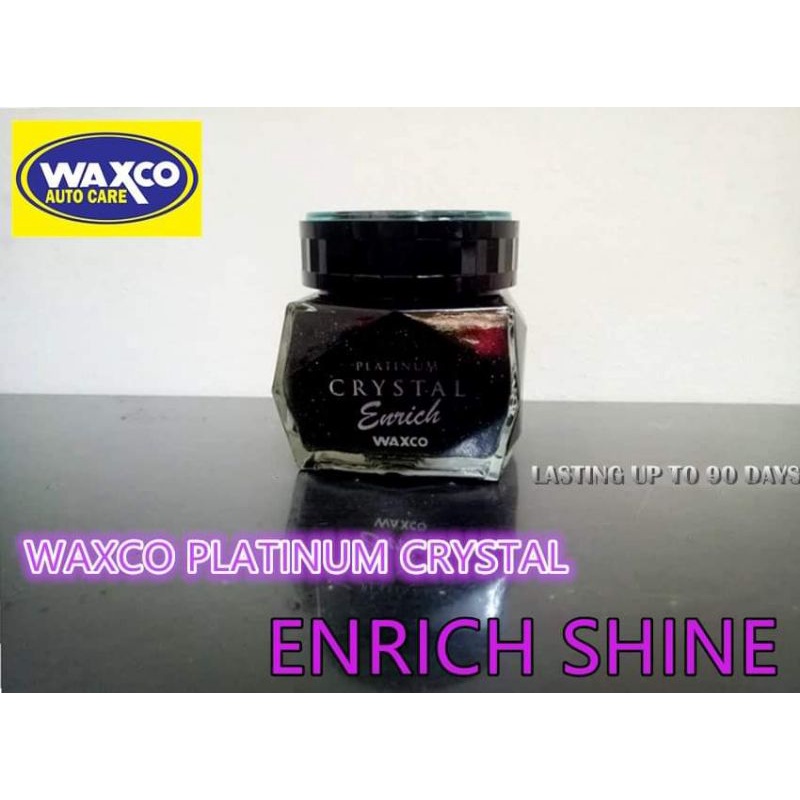 PARFUM / PEWANGI MOBIL WAXCO BLACK MUSK CRYSTAL GLASS 85ML