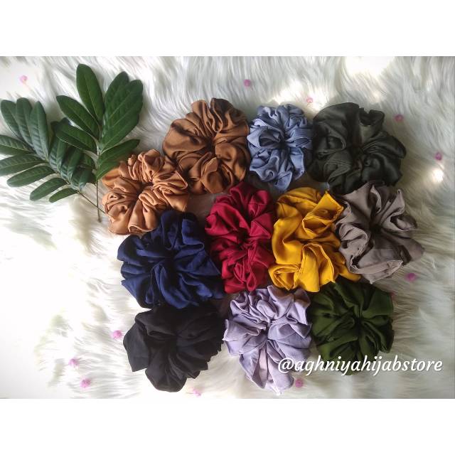 scrunchie/scrunchie hijab/scrunchie hijab anti pusing/Cepol hijab/Cepol hijab jumbo/Cepol hijab anti