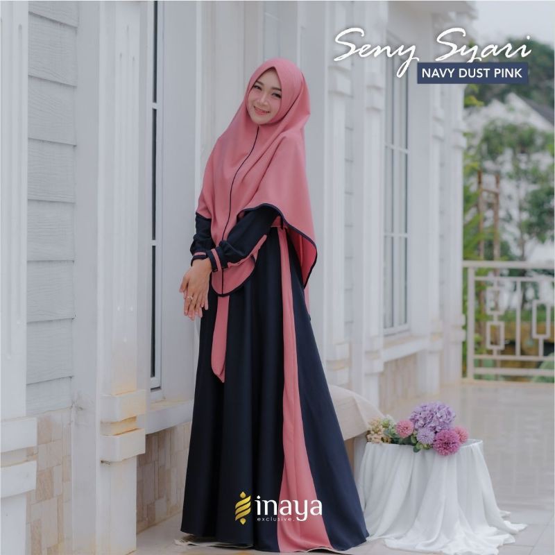READY STOK GAMIS SENY SYARI BY FAFA HIJAB