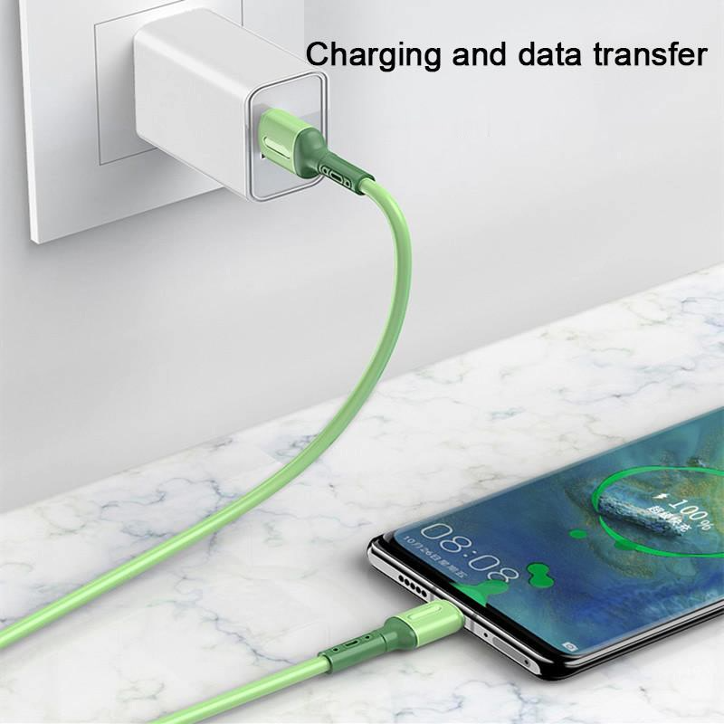 Kabel Data Charger Micro Usb Tipe C 5a Fast Charging Untuk Android