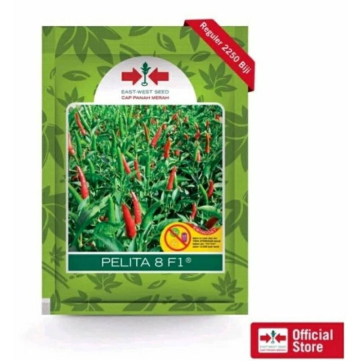 BENIH CABAI CABE RAWIT HYBRIDA PELITA 8 F1 KEMASAN 2250 BUTIR