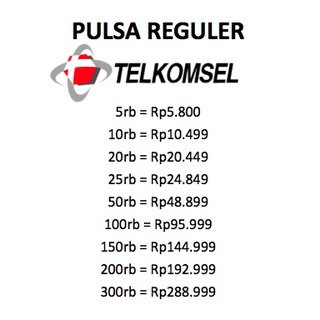 Pulsa Elektrik By.U dan Telkomsel Reguler dan transfer 5 ...