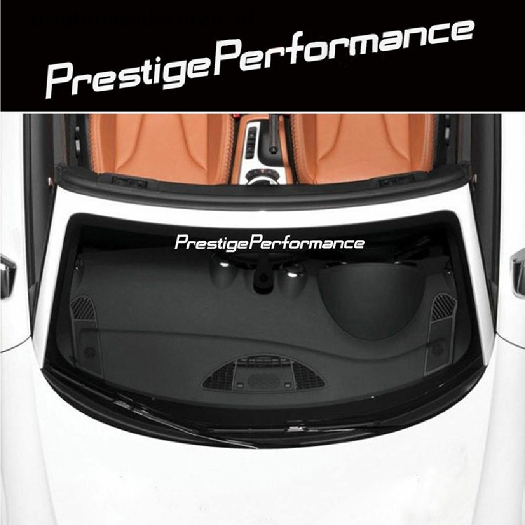 Stiker Vinyl Tema Prestige Performance Untuk Kaca Jendela Mobil