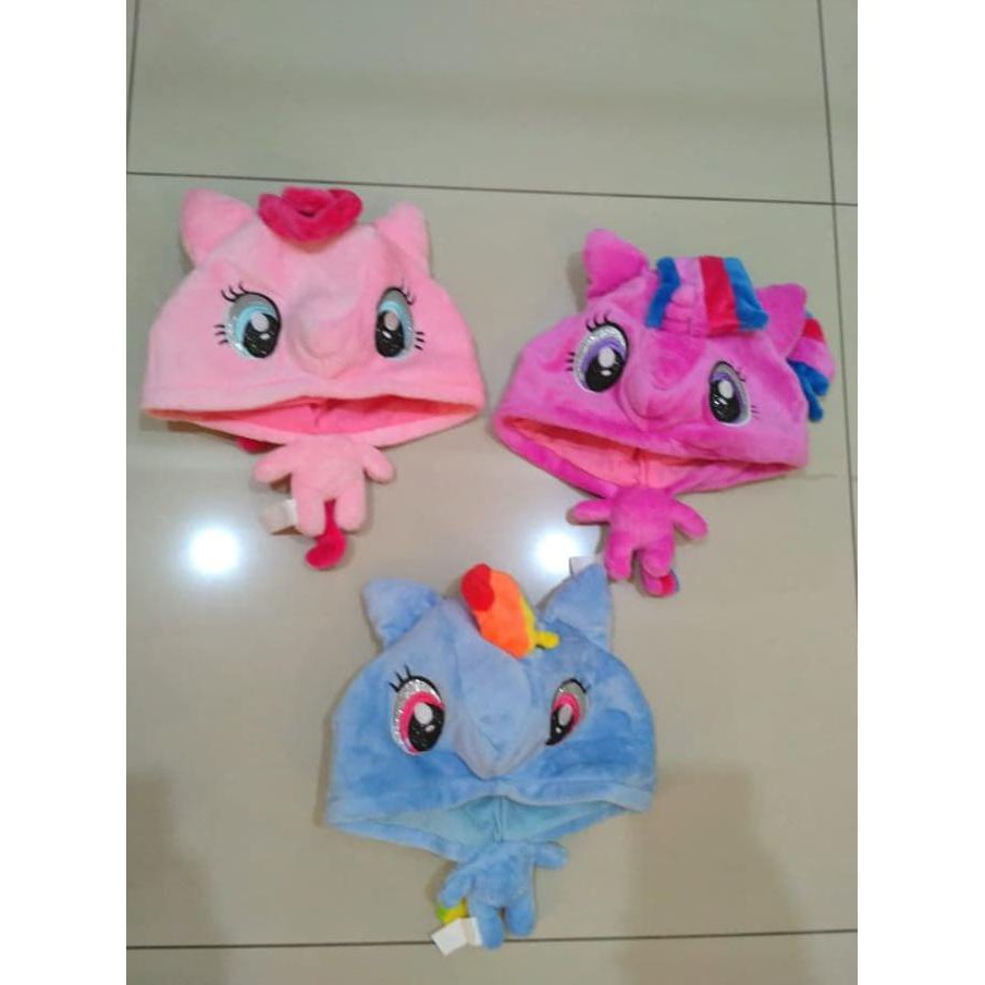 Topi Boneka Karakter My Little Pony Kuda Poni