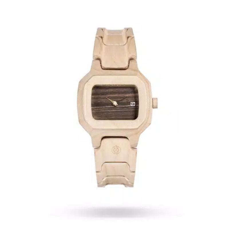 Matoa Sunda Jam Tangan Kayu Pria/Wanita/Unisex - Maple